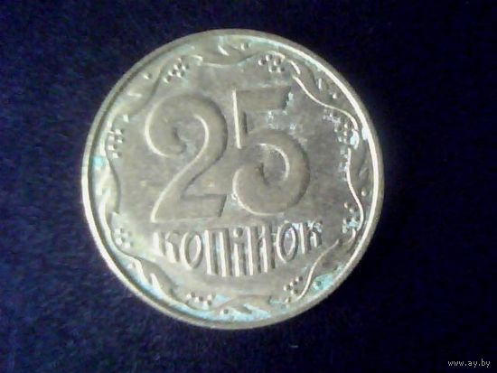 Монеты.Европа.Украина 25 Копеек 2012.