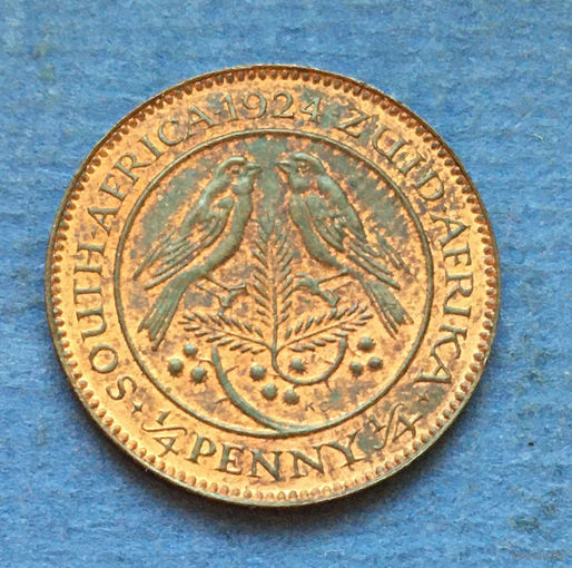 Южная Африка Британский доминион 1/4 пенни (фартинг) 1924 Георг V