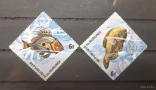 Бурунди. Фауна. 1974 год. Рыбы