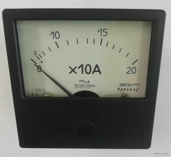 Амперметр э8030 м1 200/5А