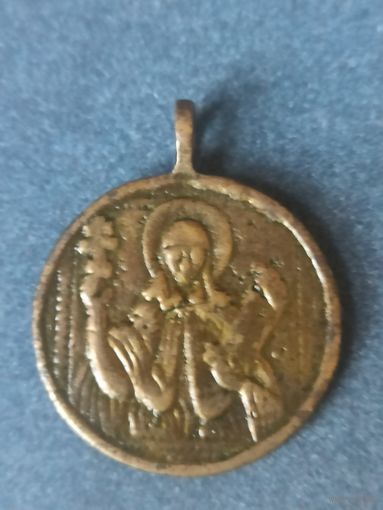 Дукач (или ладанка-образок) с образом Святой Великомученицы Параскевы Пятницы, датируемый XVIII веком.