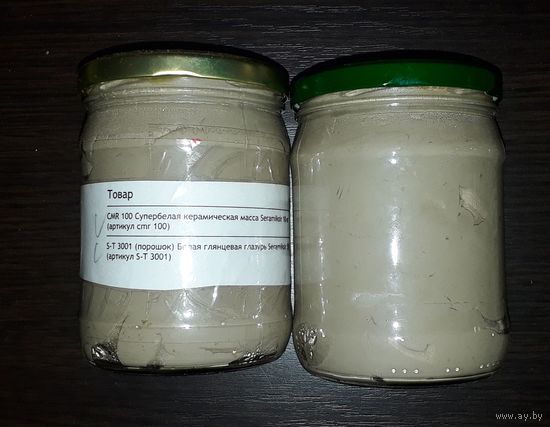 Глина  белой керамики