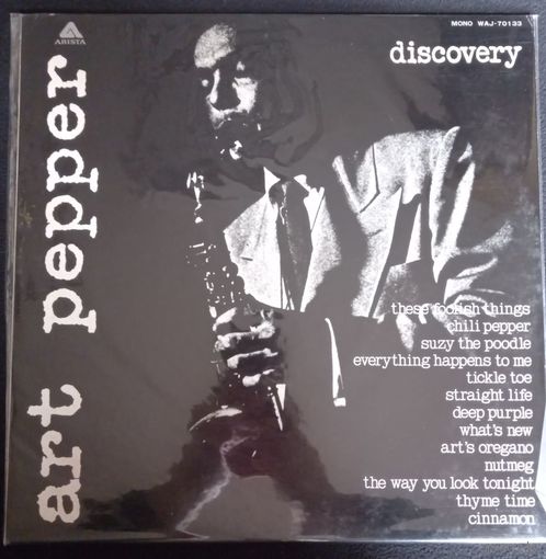 Art Pepper – Discovery Session / Japan