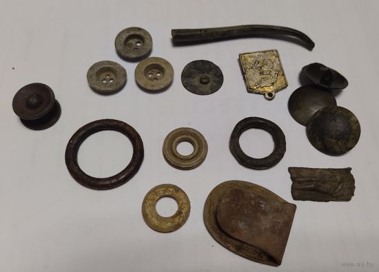 Пуговицы Вермахт и другое, с рубля!