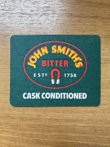 Подставка под пиво John Smith's