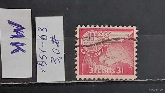 ЗОНА ПАНАМСКОГО КАНАЛА 1951г. Гаш.