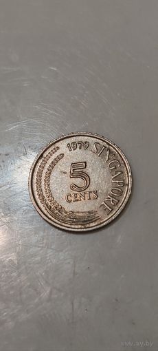 Сингапур 5 цент 1979