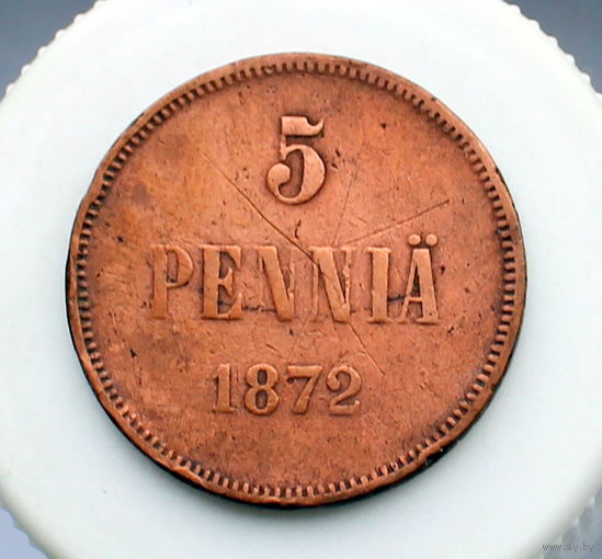 5 пенни 1872