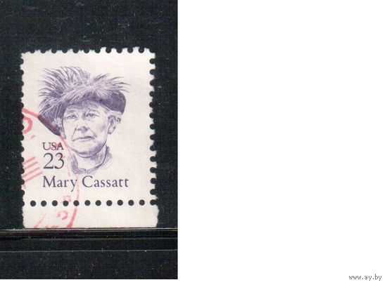 США-1988, (Мих.2025),  гаш., Стандарт, Личности, Художница (одиночка),