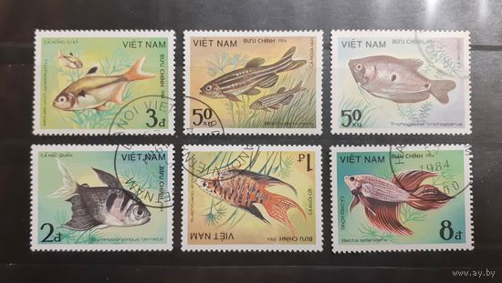 Вьетнам. 1984 год. Фауна. Рыбы (11)