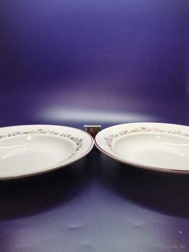 Тарелка СССР Буди 2шт. глубокая (одним лотом).