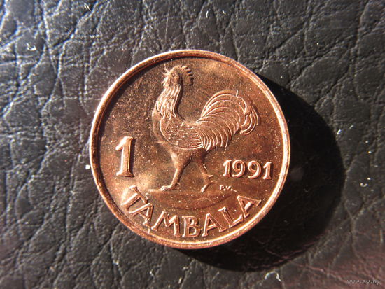 Малави. 1 тамбала. 1991. С 20 копеек. Распродажа коллекции. Смотрите другие лоты.