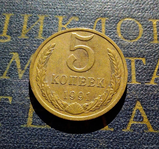 5 копеек 1991 М СССР #16