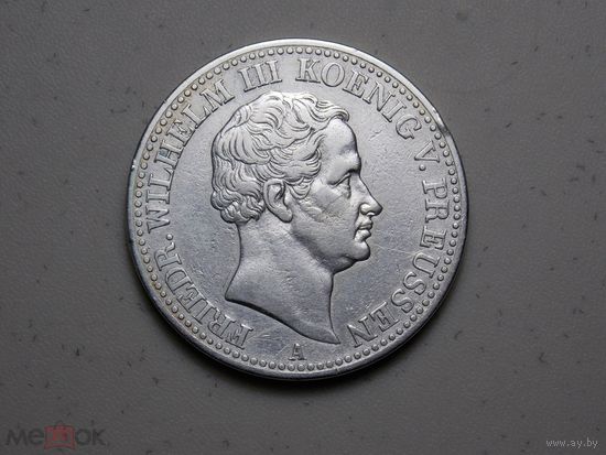 Германия, 1 талер 1840 г. Горный . Пруссия.Серебро