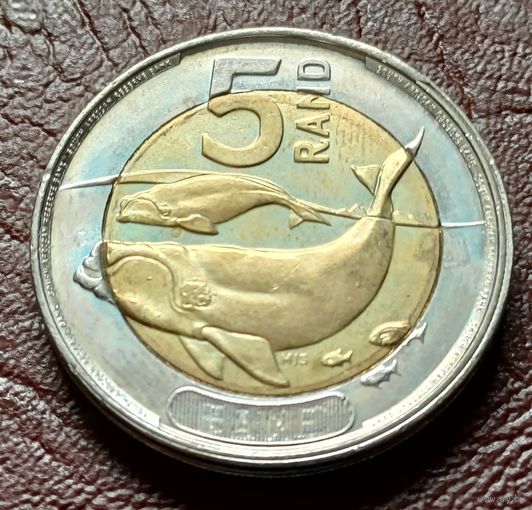 ЮАР 5 рандов, 2024    С РУБЛЯ