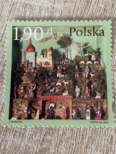 Польша 2001. Рождество. Марка из серии