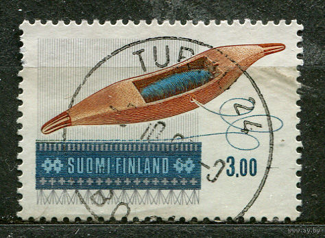 Народное искусство. Ткачество. Финляндия. 1979. Полная серия 1 марка