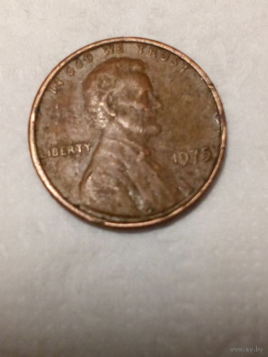 1 цент США 1975 год