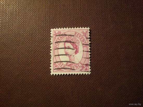 Великобритания 1954/58 гг.Стандарты.Королева Елизавета II .
