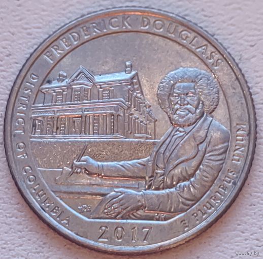 США 25 центов (квотер) 2017 D Frederick Douglass Dist. of Columbia