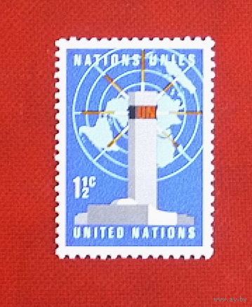 США. Нью-Йорк. ООН. Маяк. ( 1 марка ) 1967 года. 3-16.