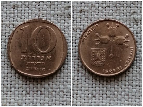 Израиль 10 новых агорот 1982