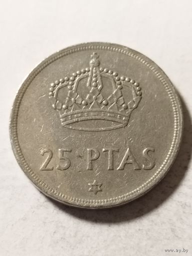 Испания 25 песет 1975(77)