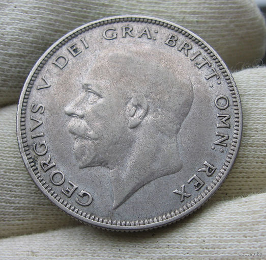 1/2 кроны 1936 Великобритания Георг 5 серебро