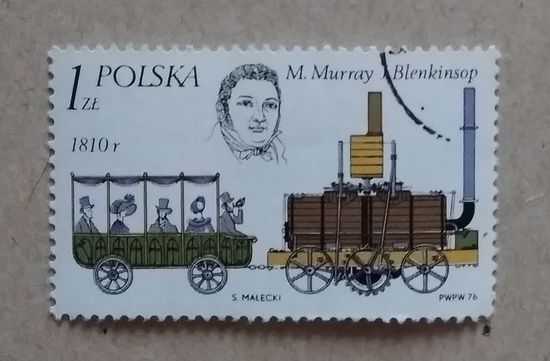 Польша.1976.паровоз