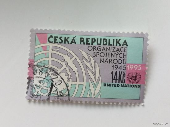 Чехия 1995. 50-летие Организации Объединенных Наций. Полная серия