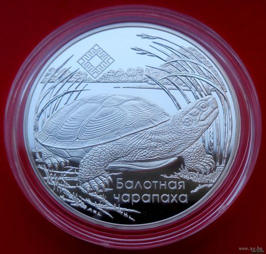 ТОРГ! ИДЕАЛ! 20 рублей Средняя Припять. Болотная черепаха! 2010! Достаточно РЕДКАЯ! Серебро! ВОЗМОЖЕН ОБМЕН!