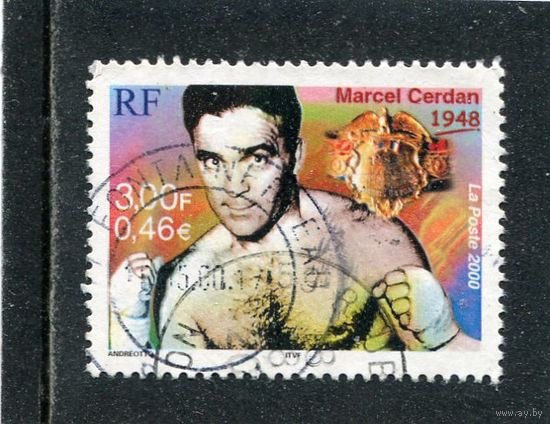 Франция. Марсель Сердан, боксер