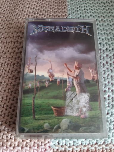 Кассета  MEGADETH. YOUHANASIA. лицензия