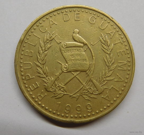 Гватемала 1 кетсаль 1999 г
