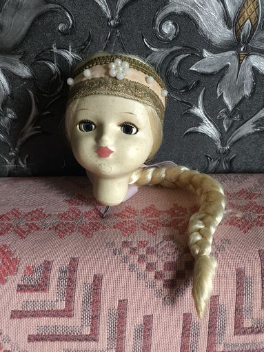 Голова от куклы Ивановская Русская красавица прессопилки