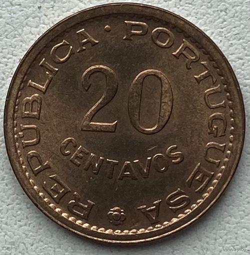 Сан-Томе и Принсипи 20 сентаво 1971 г.