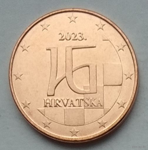 Хорватия 5 евроцентов 2023 г.