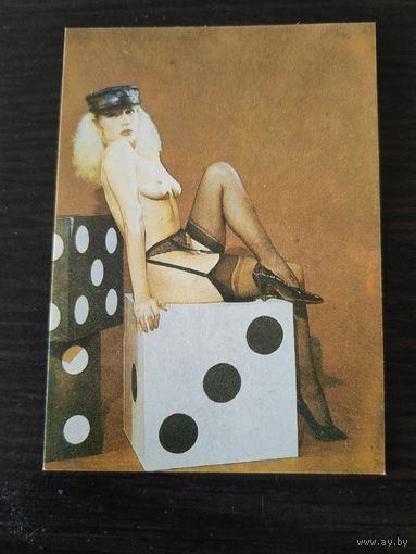 Календарик эротика 1991