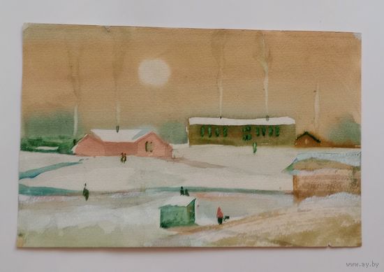 Акварель 18х28