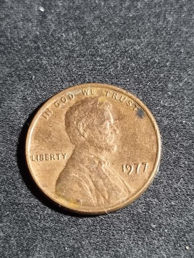 США 1 цент 1977