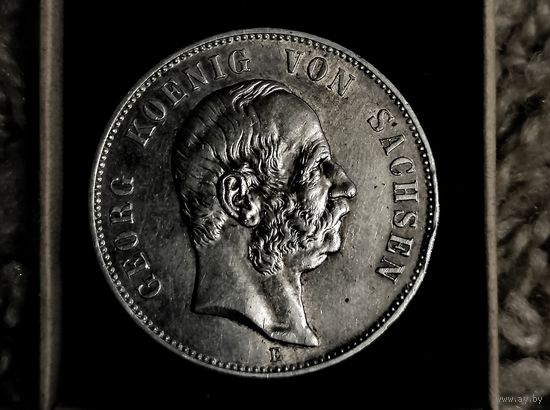 5 Марок 1903г. Саксония/Штемпель RR/AU