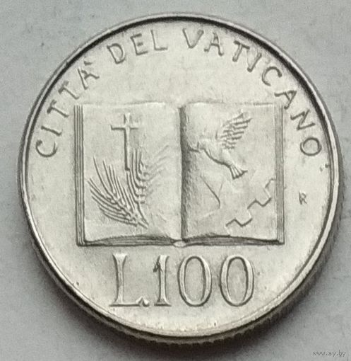 Ватикан 100 лир 1992 г.