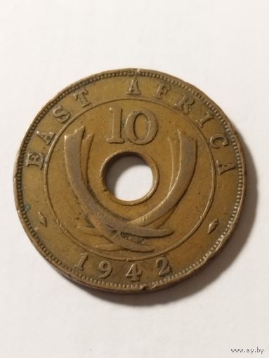 Восточная Африка 10 центов 1942
