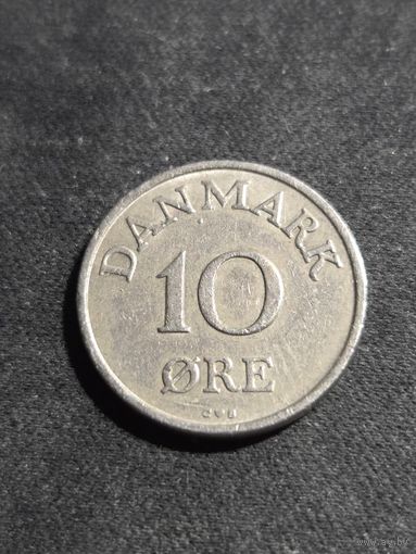 Дания 10 эре 1957