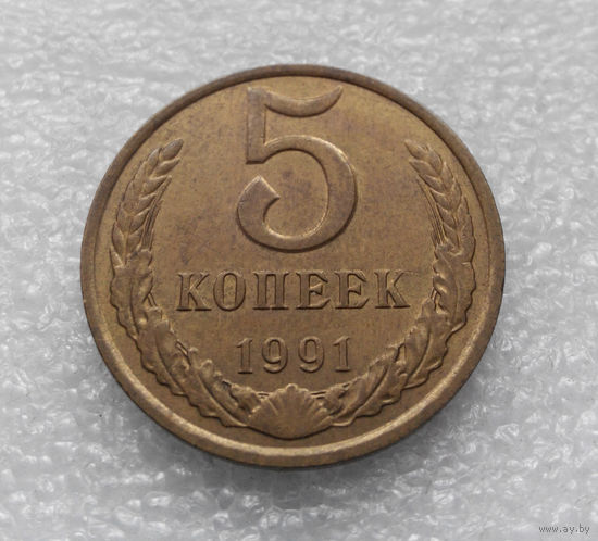 5 копеек 1991 М СССР #05