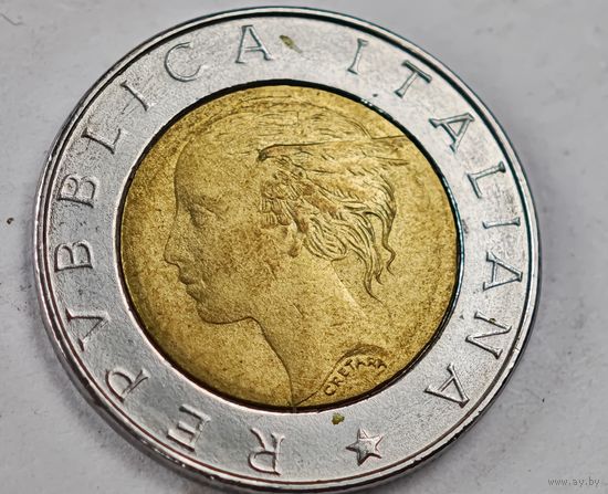 Италия 500 лир