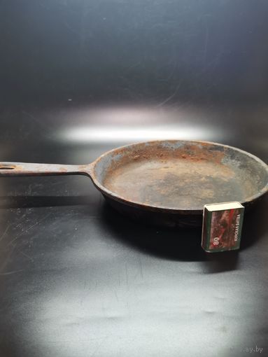 Сковорода СССР чугун. Клеймо.