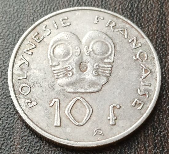 Французская Полинезия 10 франков, 2012    ( 1-14-5 )
