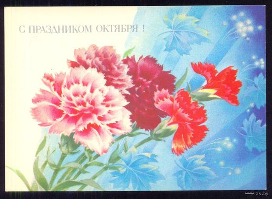 СССР 1989 ДМПК С праздником Октября
