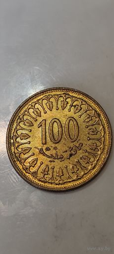 Тунис 100 миллим 1983